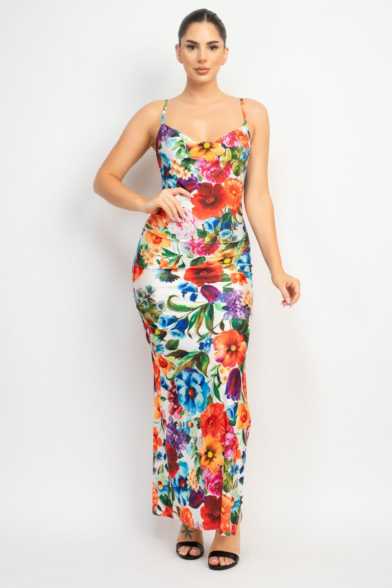 Tropical Maxi Dress