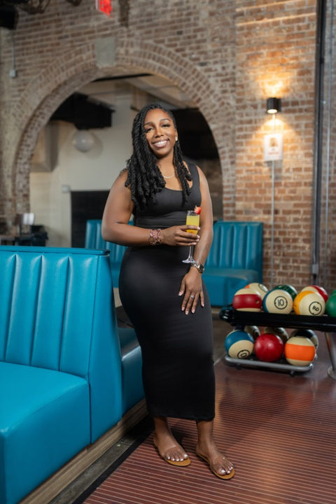 Lola Maxi Dress-Black