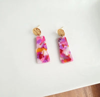 Mini Pink Paradise Earrings