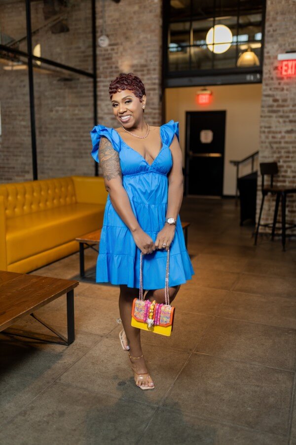 Stella Tiered Mini Dress