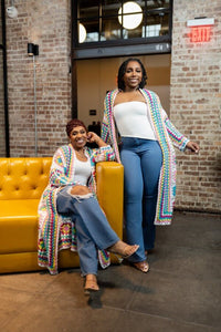 Dannii Midi Crochet Cardigan