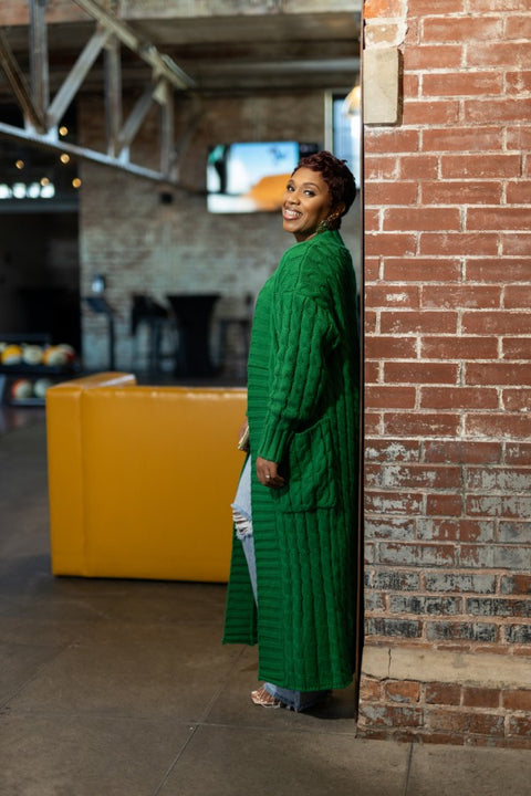 Lori Cable Knit Cardigan