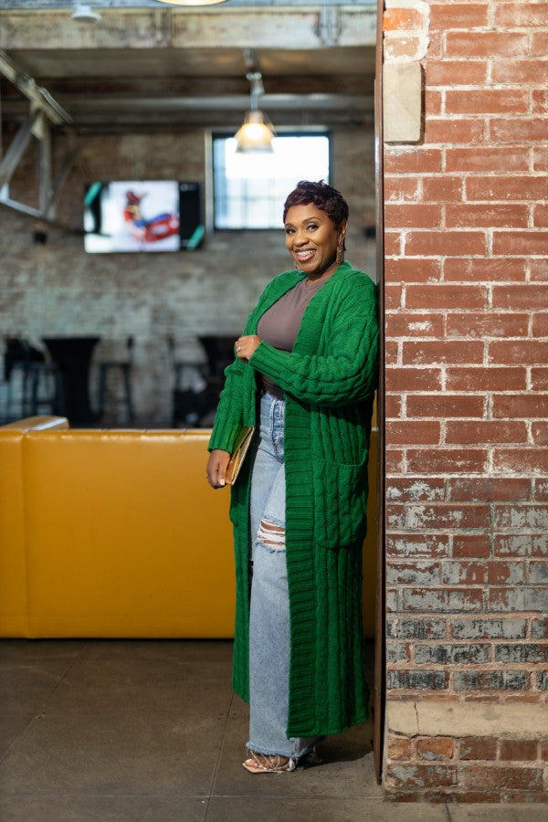 Lori Cable Knit Cardigan